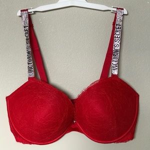Women’s Push up Bra with Diamonds